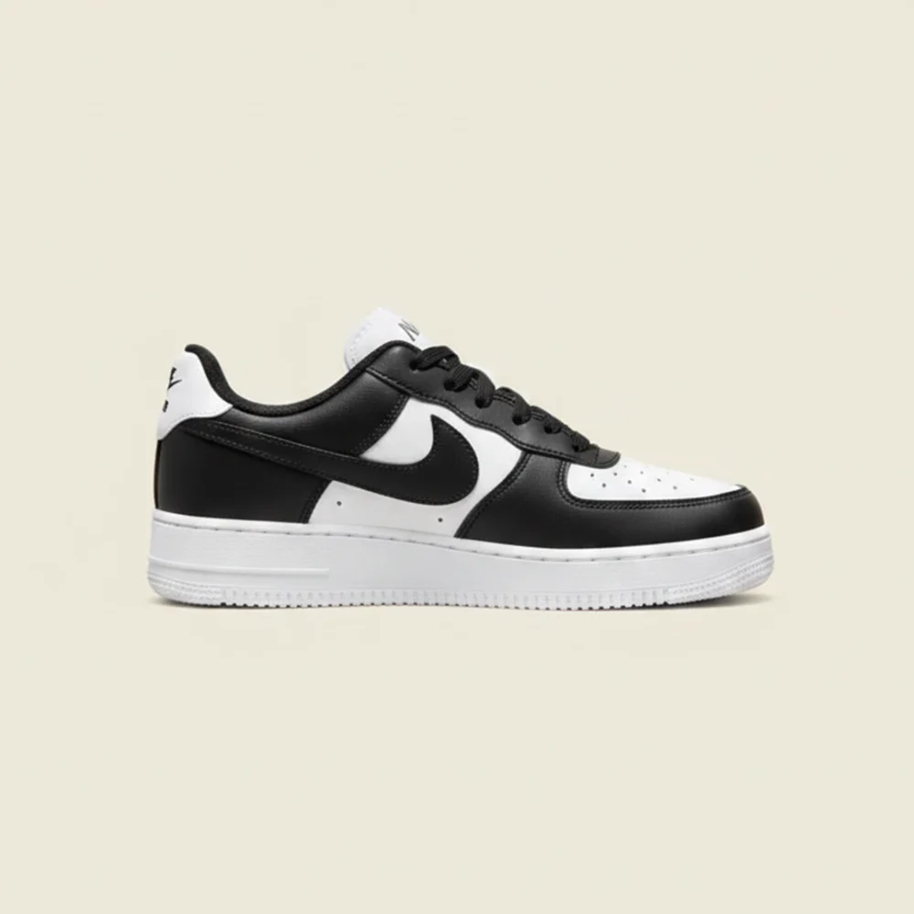 کفش کتانی نایک ایرفورس ۱ (Nike Air Force 1) سیاه و سفید مدل Panda