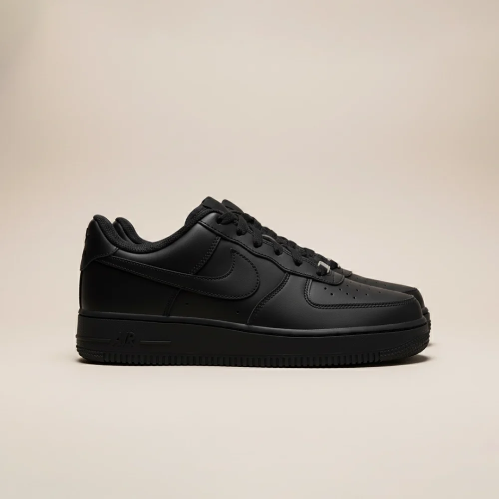 کفش نایک ایرفورس ۱ مشکی | Nike Air Force 1 Low Triple Black مستر کوالیتی